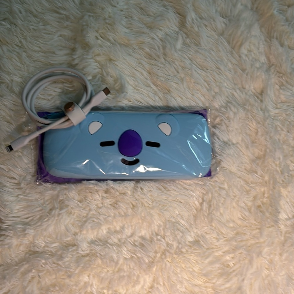 BT21 Koya Character Silicone Pencil Organizer Case